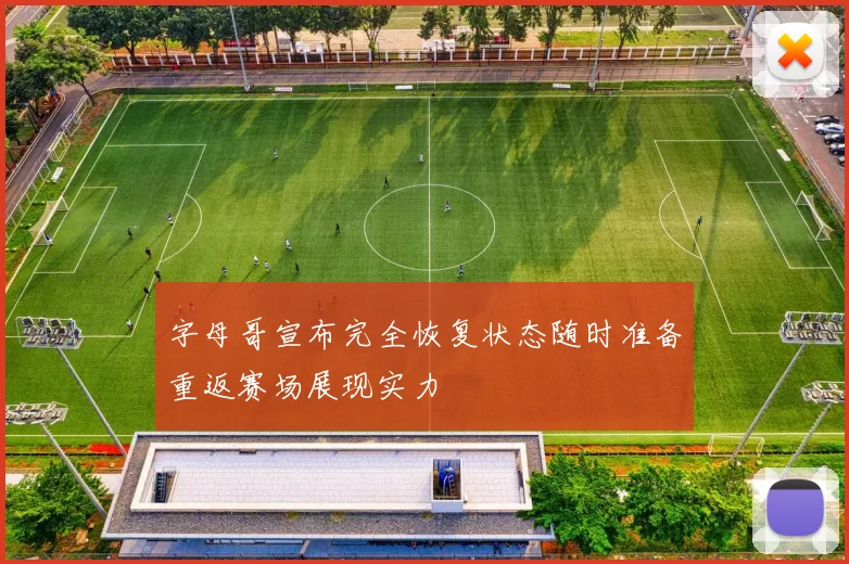 字母哥宣布完全恢复状态随时准备重返赛场展现实力