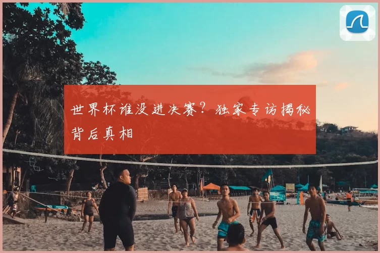 世界杯谁没进决赛?独家专访揭秘背后真相