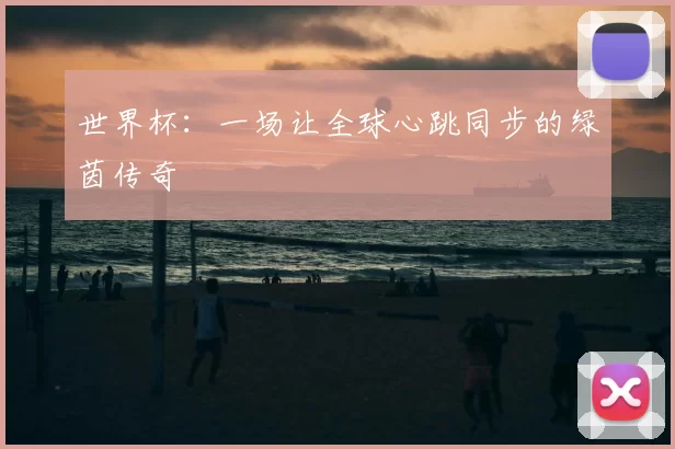 世界杯：一场让全球心跳同步的绿茵传奇